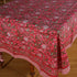 Block Printed Cotton Table Cover - 150 x 150 cms - The Nomads Tent